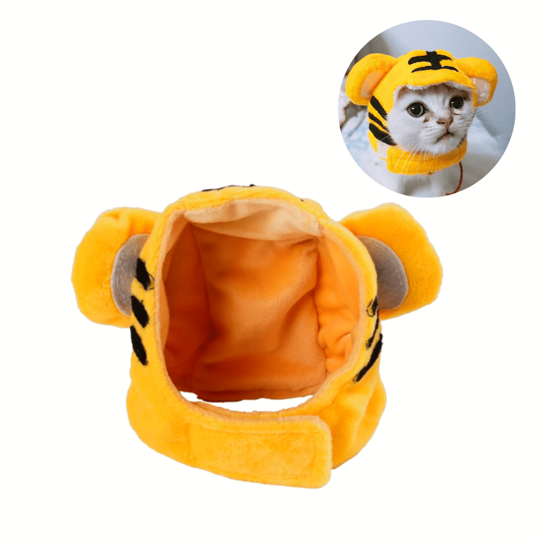 Déguisement tête pour chat