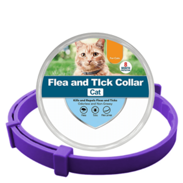Collier anti-puces et anti-tiques pour chien et chat