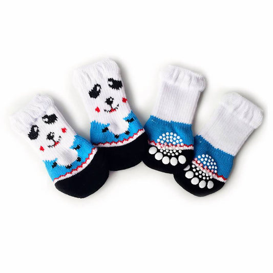 Chaussons épais et chaud colorées pour chien