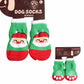 Chaussons en coton multicolores pour chiens