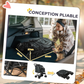 Poussette pour Chien - 4 Roues Pivotantes