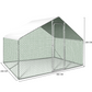 Enclos Poulailler 6 m² Parc Grillagé 3x2 M Acier Galvanisé