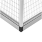 Volière XXL en Aluminium 122 x 178 x 195 cm - porte : 160 x 61.3 cm