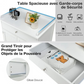 Enceinte de Bac à Litière pour Chat - Meubles Toilette Cachés pour Chat avec Tiroir et 2 Portes
