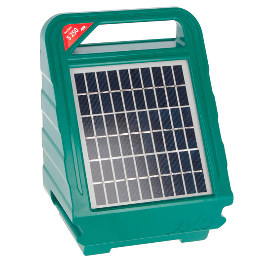 Electrificateur de Clôture Poule et Volaille Autonome à Panneau solaire Sun Power S250 Recyclé