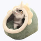 Panier doux pour chat